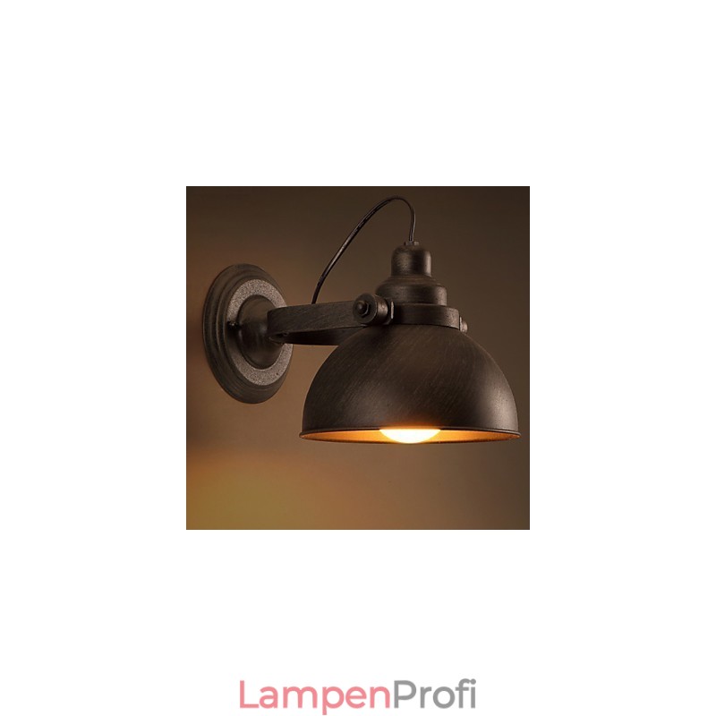 Loft Schmiedeeisen Topf Kreative Vintage Wandleuchte Lichter