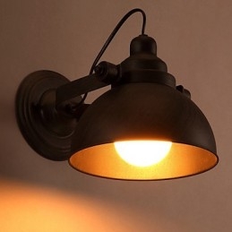 Loft Schmiedeeisen Topf Kreative Vintage Wandleuchte Lichter