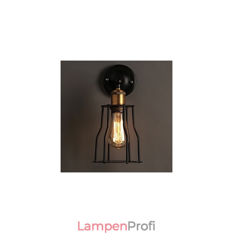 Kreatives Kopfteil eines Bettes Titan Metall Wandleuchte