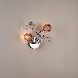 Wandleuchten Kristall Mini Stil Modern Zeitgenössisch Metall