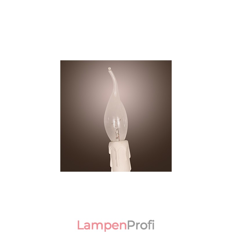 Kristall-Wandleuchte mit 2 Lichtern in Kerzenform