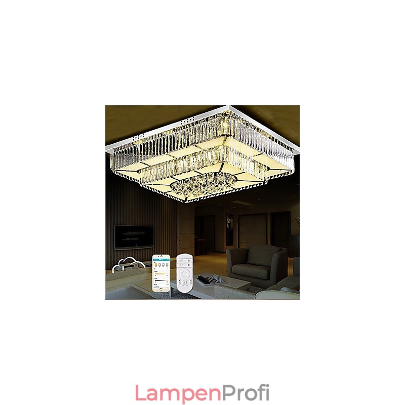 Moderne zeitgenössische Glas-Unterputzleuchte