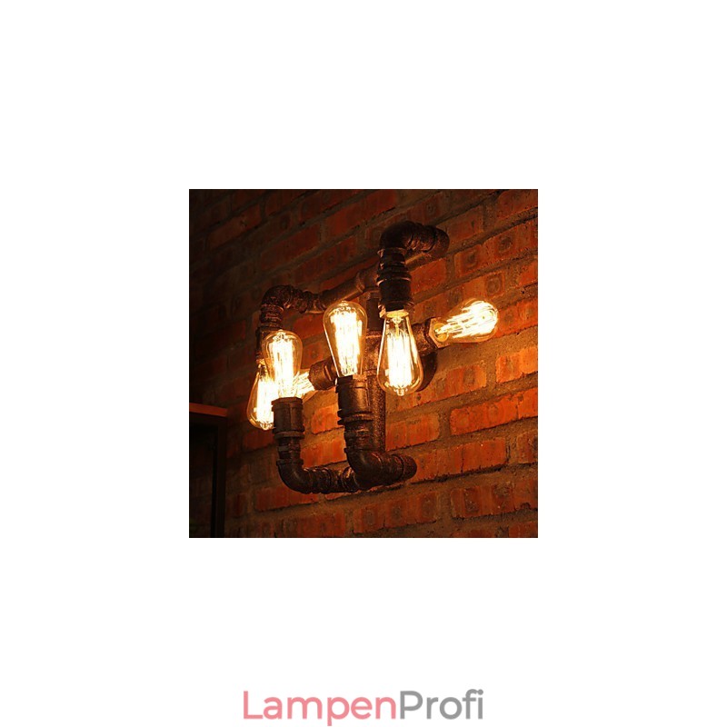 Retro Bar Eisen Wandleuchten Mini Stil Rustikalen Lodge Metall