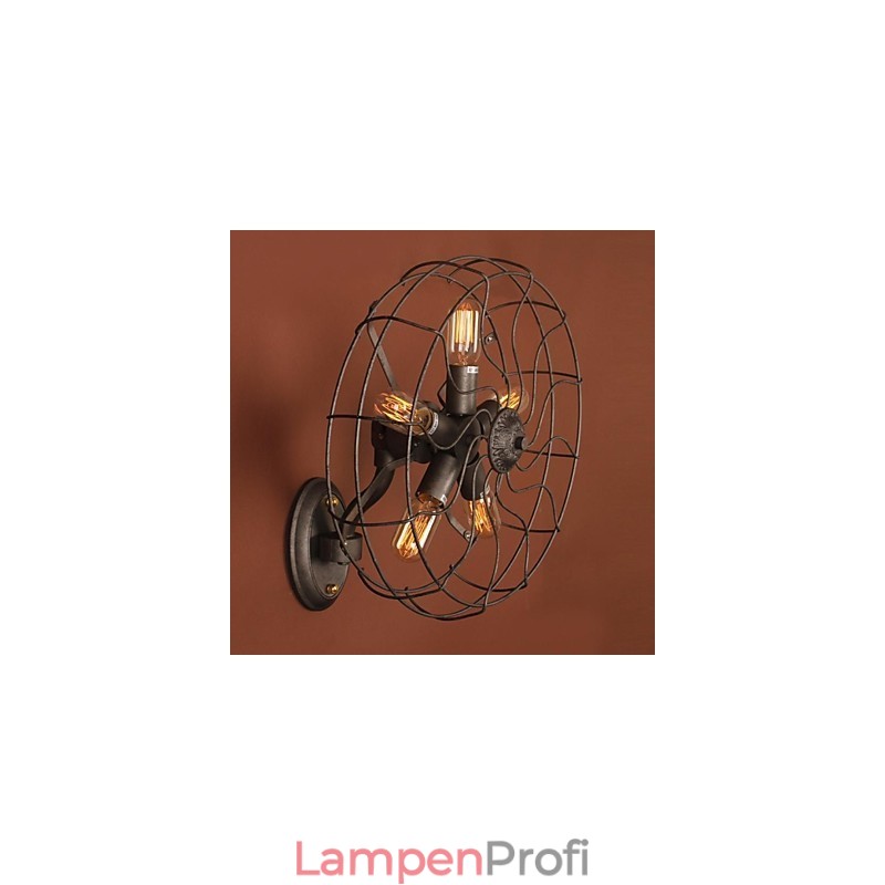 Mini-Stil Wandleuchten Country Metal