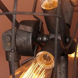Mini-Stil Wandleuchten Country Metal