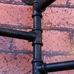 Wandleuchten im Mini-Stil, rustikales Lodge-Metall