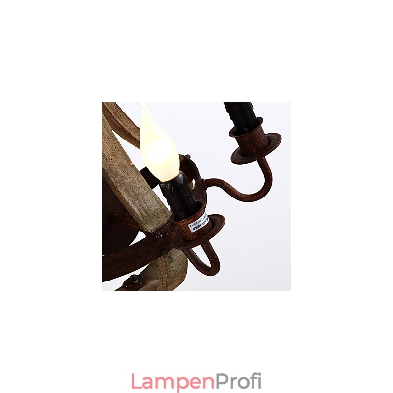 Vintage Amerikanische rustikale Holzwand Weinfasslampe Wohn- und Schlafzimmerlampe