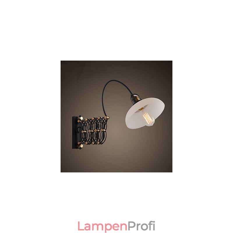 Vintage Industrielle Amerikanischen Land Restaurant Schlafzimmer Studie Kreative Treppe Gang Lampe Teleskop Eisen Wand Lampen