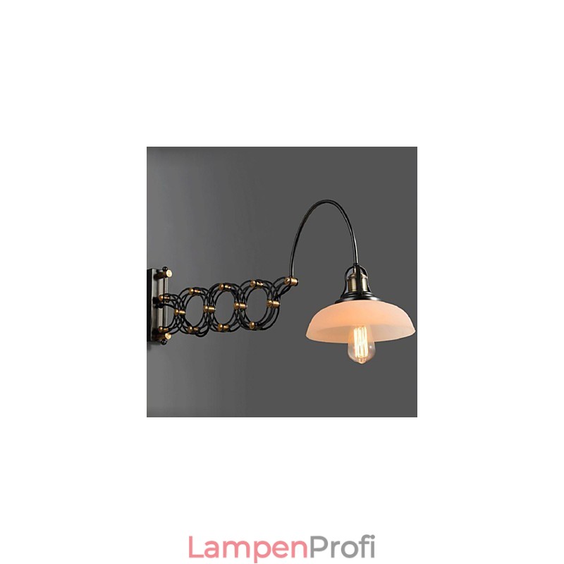 Vintage Industrielle Amerikanischen Land Restaurant Schlafzimmer Studie Kreative Treppe Gang Lampe Teleskop Eisen Wand Lampen