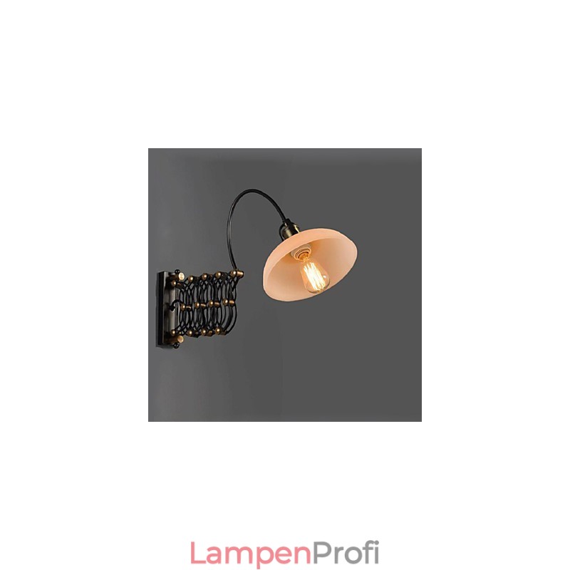 Vintage Industrielle Amerikanischen Land Restaurant Schlafzimmer Studie Kreative Treppe Gang Lampe Teleskop Eisen Wand Lampen