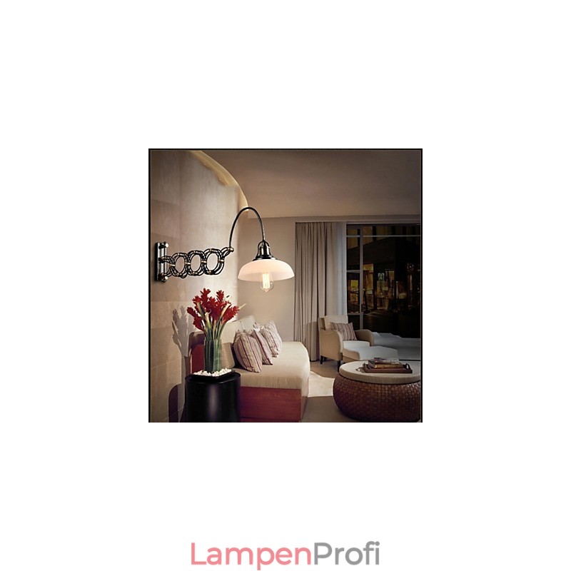 Vintage Industrielle Amerikanischen Land Restaurant Schlafzimmer Studie Kreative Treppe Gang Lampe Teleskop Eisen Wand Lampen