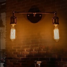 Wandleuchten für Zuhause Wandleuchte Minimalistische Innenflur Schmiedeeisenlampe Schlafzimmer Nachttischlampen für Wohnzimmer