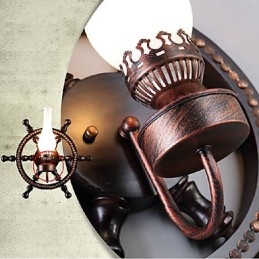 Wandleuchte One Light und Glas