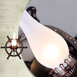 Wandleuchte One Light und Glas