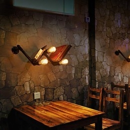 Retro Metall Nachttisch Wandleuchte Dorf Pastoralen Wohnzimmer Wandleuchten Esszimmer Wandleuchte