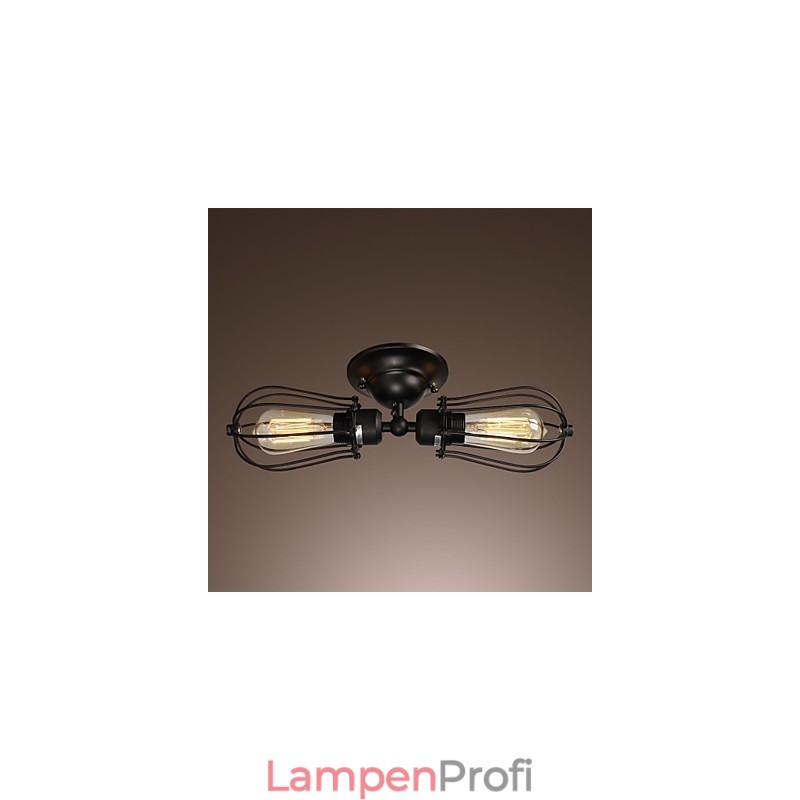 2-flammige goldene Wandleuchte im Antik-Stil