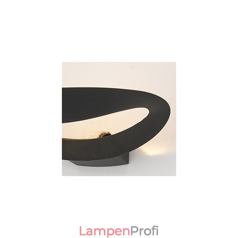 Künstlerische Wandleuchte mit 1 Licht in Schwarz & Weiß