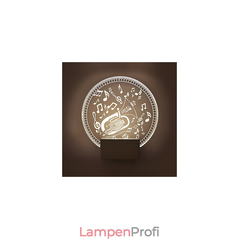 Acryl Wandleuchte PVC Lampe Licht Moderne Zeitgenössische Metall