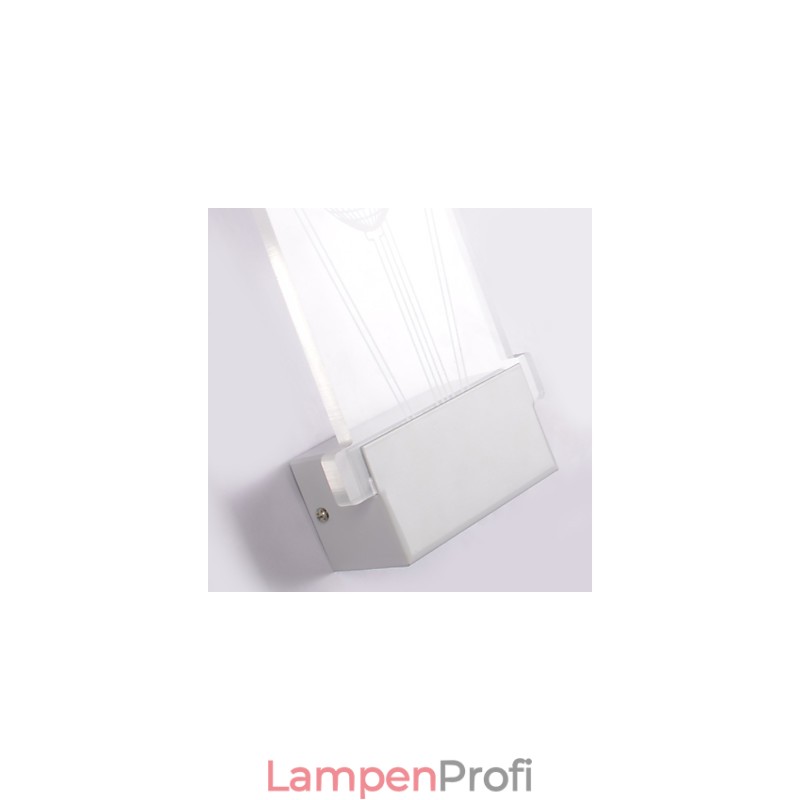 Acryl Wandleuchte PVC Lampe Licht Moderne Zeitgenössische Metall