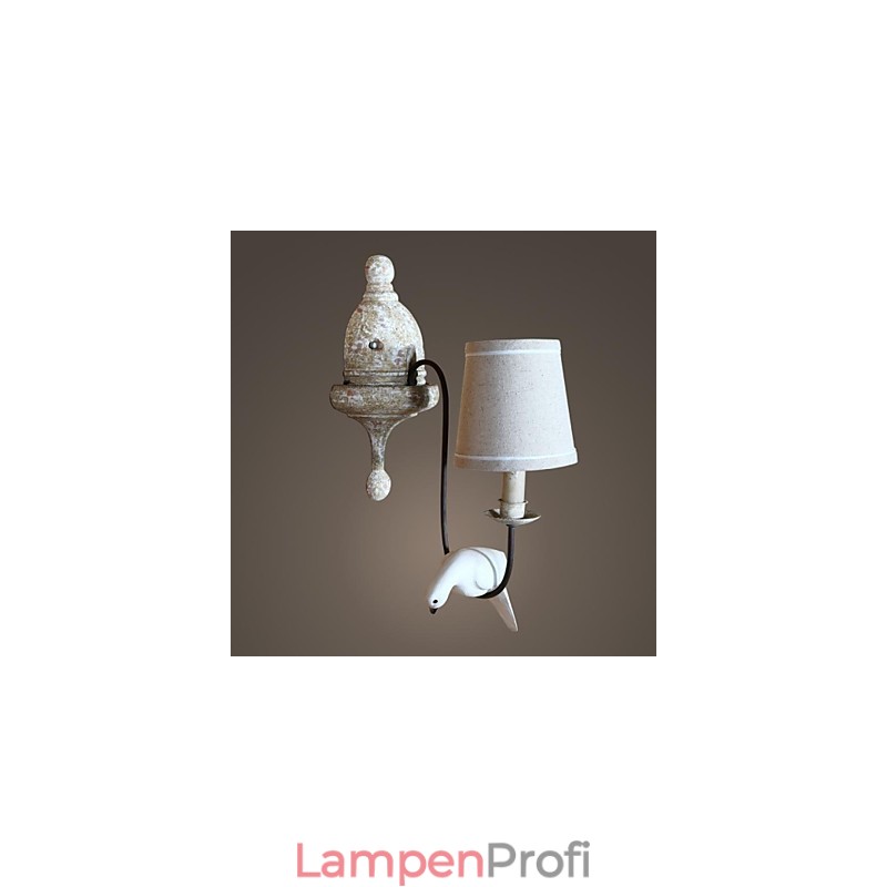 Mini-Stil Wandleuchten Land Holz Bambus