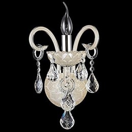 Kristall Wandleuchten Außenwandleuchten Kerzen Wandleuchten Lesewandleuchten Modern Zeitgenössisch Metall