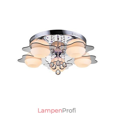 Fernbedienung 5 Lichter mit Blau Redss Moderne Deckenleuchte Unterputz Fernbedienung 5 Lichter mit Blau Redss Moderne Deckenleuchte Unterputz