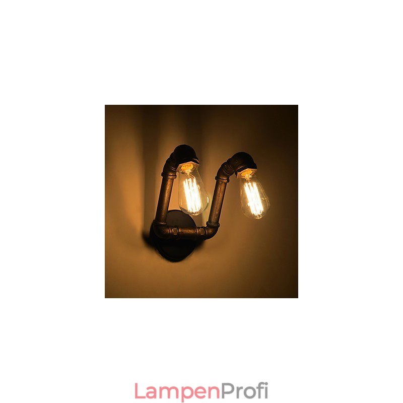 Retro Metall Wandleuchte für Coffee Shop