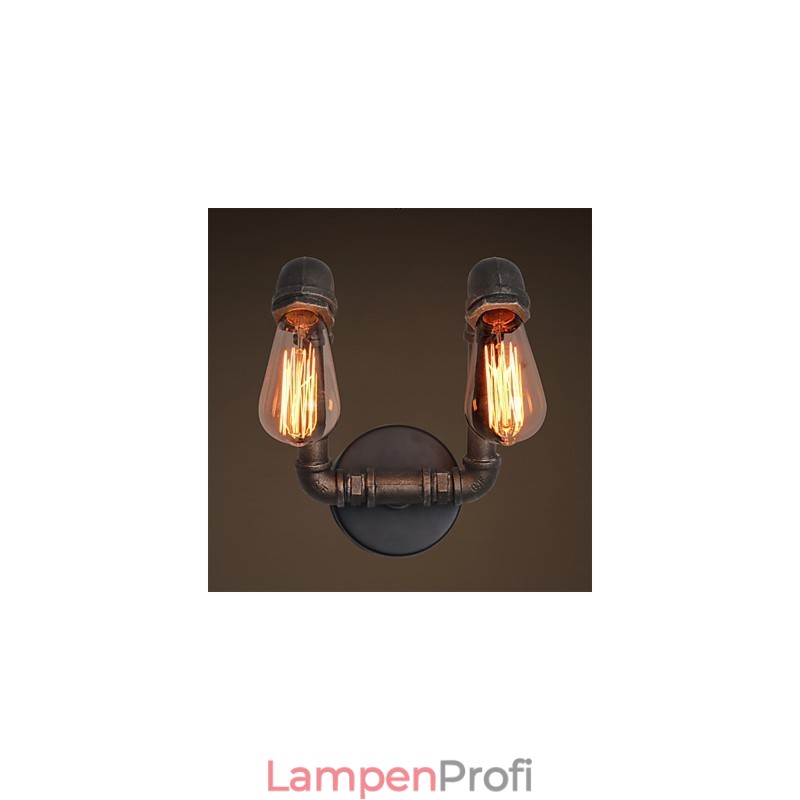 Retro Metall Wandleuchte für Coffee Shop