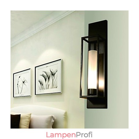 Wandleuchten Wandleuchten Rustikale Lodge Metall Esszimmer Schlafzimmer Lesezimmer Metall + Glas