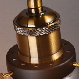 Retro-Wandleuchte mit floralem Glasschirm und Metallhalterung