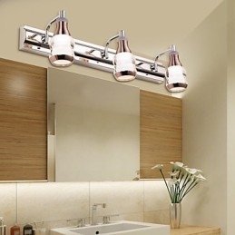 Wandleuchten Badezimmerbeleuchtung Modern Zeitgenössisch Metall