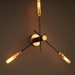 American Creative Loft Restoring Ancient Ways ist die Lager-Wandleuchte Lichter