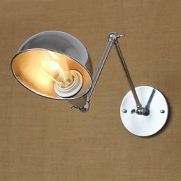 Wandleuchten Swing Lights Lesewandleuchten Mini-Stil Rustikal Lodge Metall