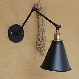 Wandleuchten Swing Lights Lesewandleuchten Mini-Stil Rustikal Lodge Metall
