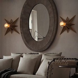 Brief Five Pointed Star Lighting Personalized Modern Wall Light Child Housing Lamps