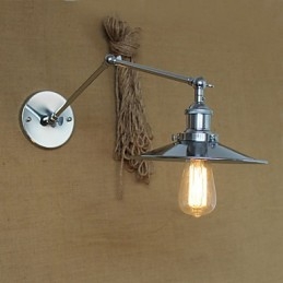 Wandleuchten Swing Lights Lesewandleuchten Mini-Stil Rustikal Lodge Metall