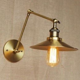 Wandleuchten Swing Lights Lesewandleuchten Mini-Stil Rustikal Lodge Metall