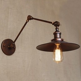 Wandleuchten Swing Lights Lesewandleuchten Mini-Stil Rustikal Lodge Metall