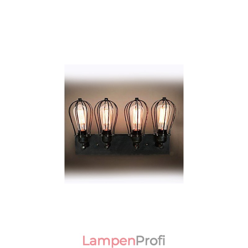 Wandleuchten im Mini-Stil, rustikales Lodge-Metall