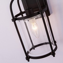 Kreative Lampen im Industrie-Look Wandlampen im nordamerikanischen Stil mit Edison-Flötenbirne in Bar-Dekorationslichtern