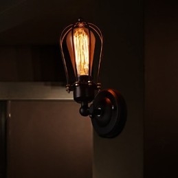 Luxus-Stil Matel Wandleuchten 1 Licht