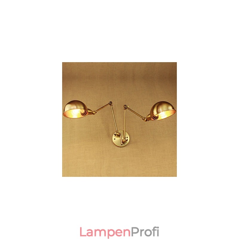 Die Neue Bronze Nostalgischen Modernen Ländlichen Land Gang Wohnzimmer Warme Licht Köpfigen Langen Arm