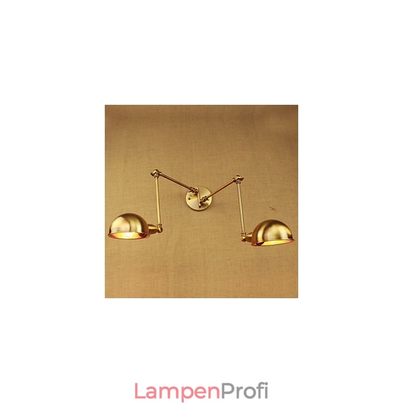 Die Neue Bronze Nostalgischen Modernen Ländlichen Land Gang Wohnzimmer Warme Licht Köpfigen Langen Arm