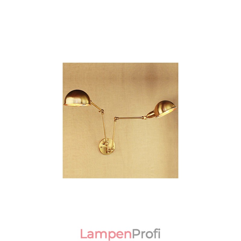 Die Neue Bronze Nostalgischen Modernen Ländlichen Land Gang Wohnzimmer Warme Licht Köpfigen Langen Arm