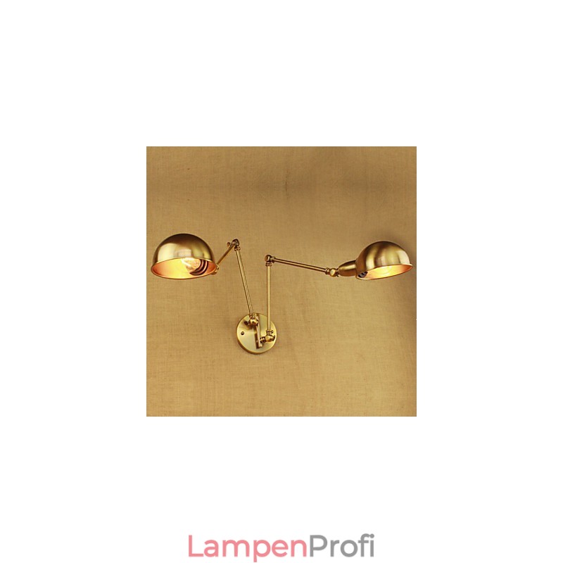 Die Neue Bronze Nostalgischen Modernen Ländlichen Land Gang Wohnzimmer Warme Licht Köpfigen Langen Arm