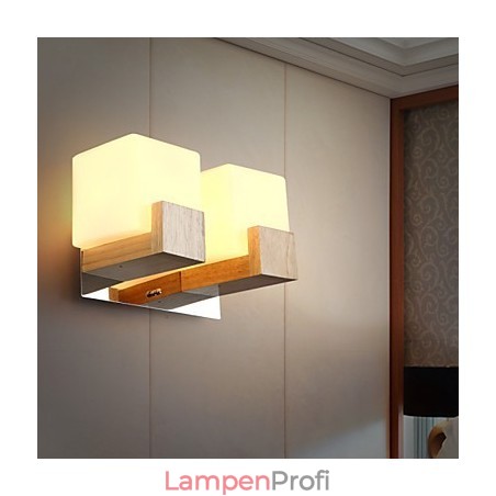 Wandleuchten Mini-Stil Modern Zeitgenössisch Holz Bambus