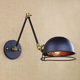 Wandleuchten Swing Lights Lesewandleuchten Mini-Stil Rustikal Lodge Metall