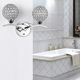 Wandleuchten Lesen Wand Lichter Kristall Mini Stil Moderne Zeitgenössische Metall