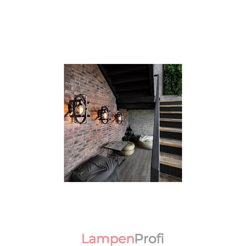 Neu Vintage Stil Industrielle Runde Wand Leuchte balkon Loft Eingangsbereich Flur Schlafzimmer