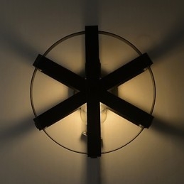 Neu Vintage Stil Industrielle Runde Wand Leuchte balkon Loft Eingangsbereich Flur Schlafzimmer
